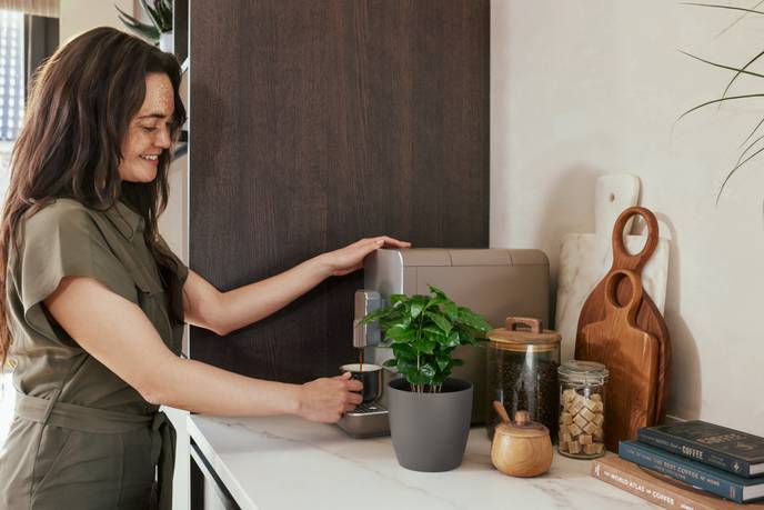 the coffee collection round 16cm espresso brown